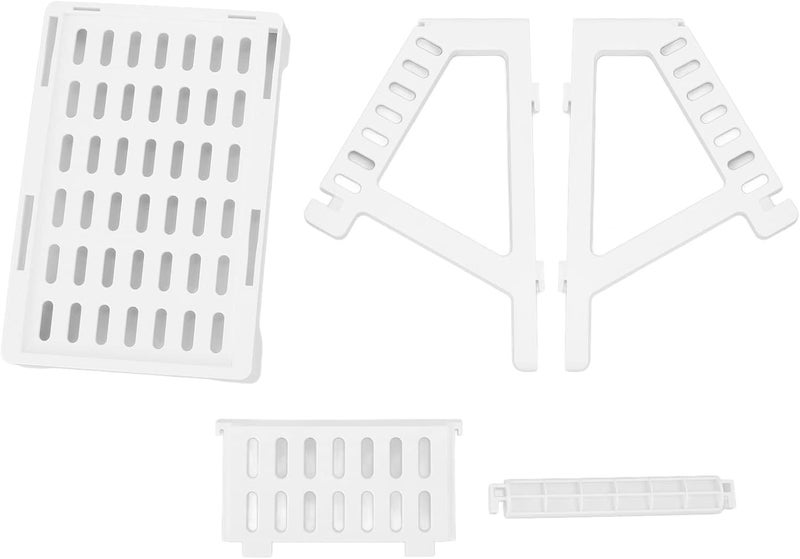 woobles Printer Support Easy to Install Barcode Printer Support Perfect Comfort (White) - Image 1